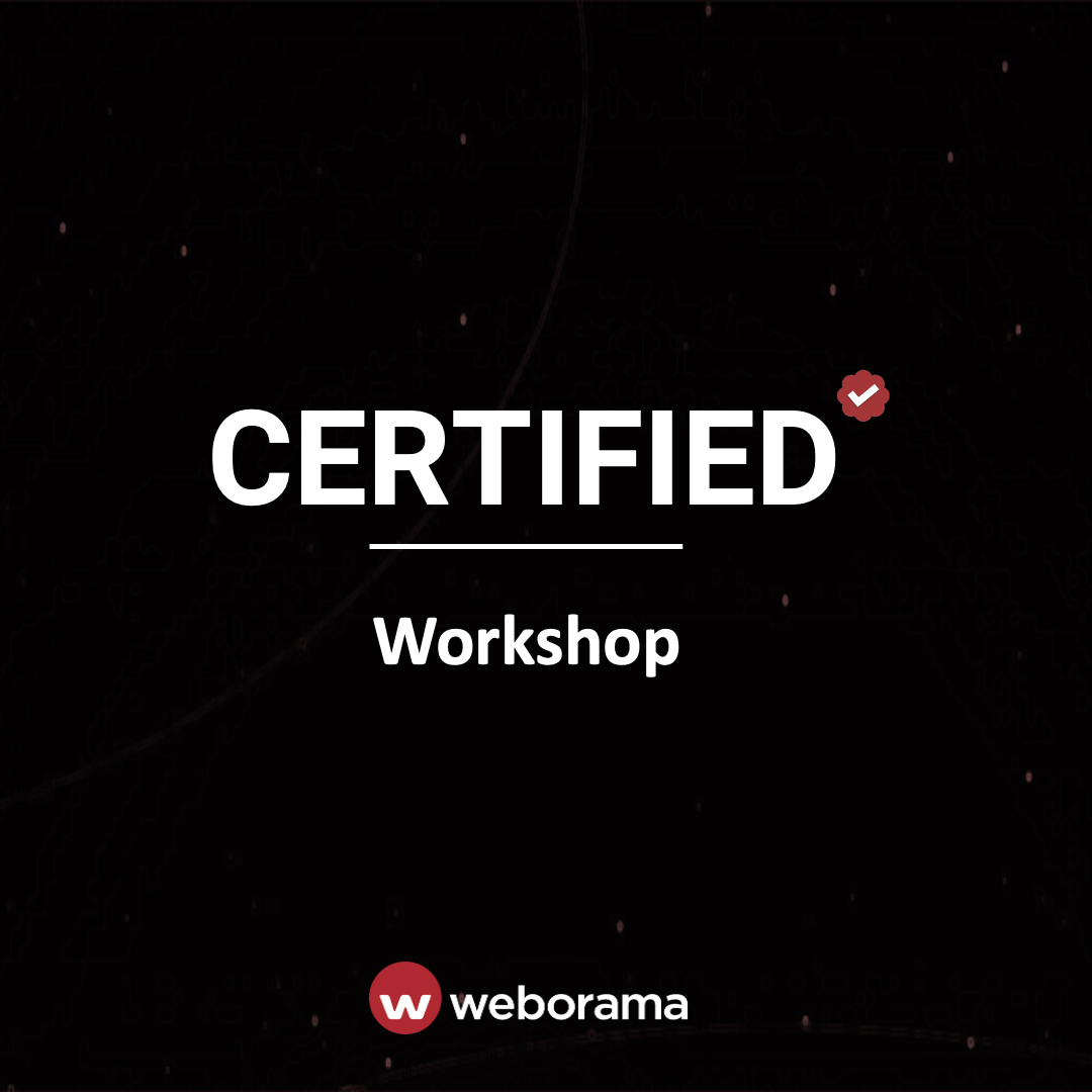 Webo Certified Workshop